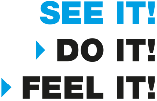 Logo SEE IT! DO IT! FEEL IT!