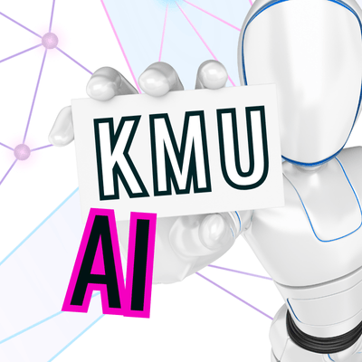 a robot holding a sign